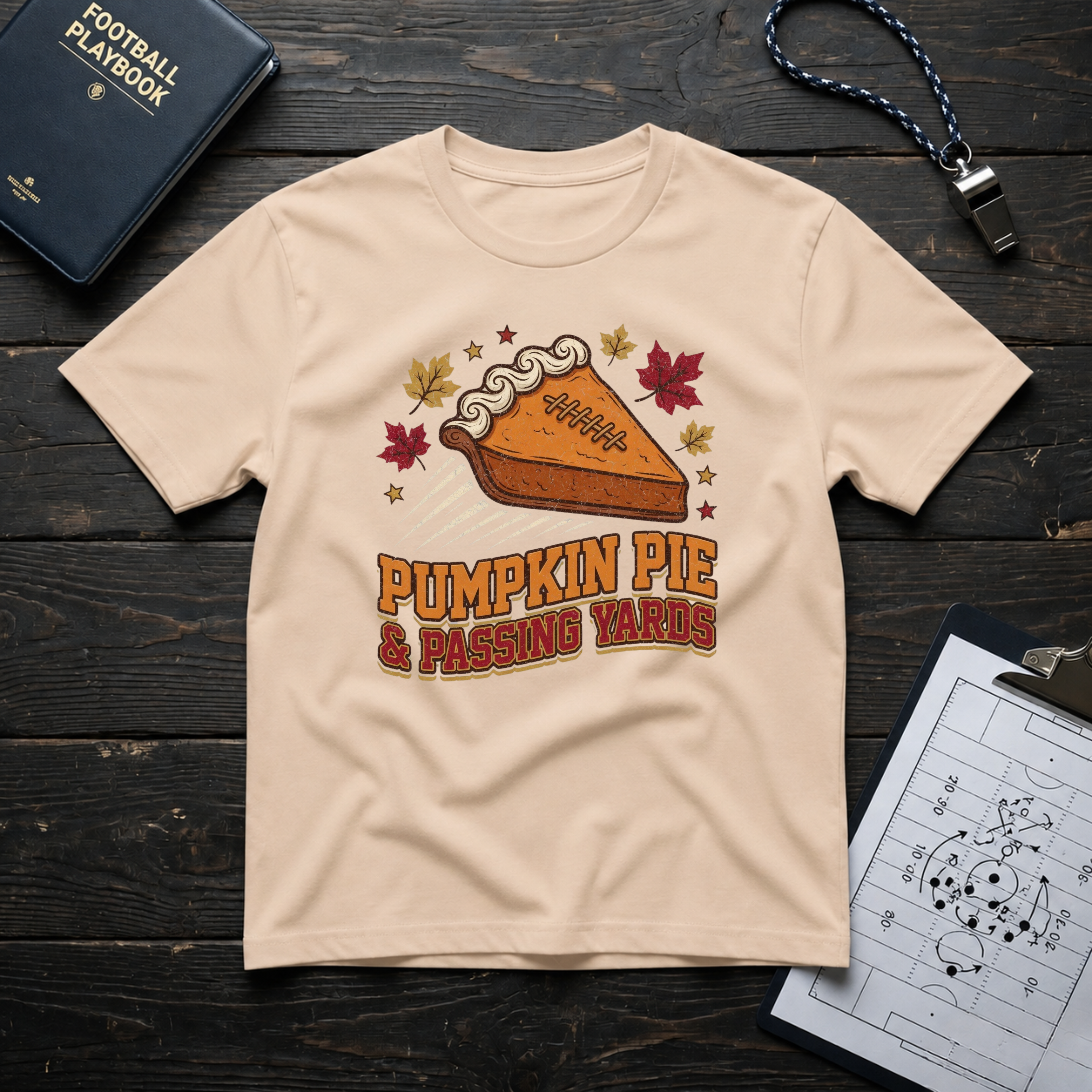 Pumpkin Pie & Passing Yards T-Shirt