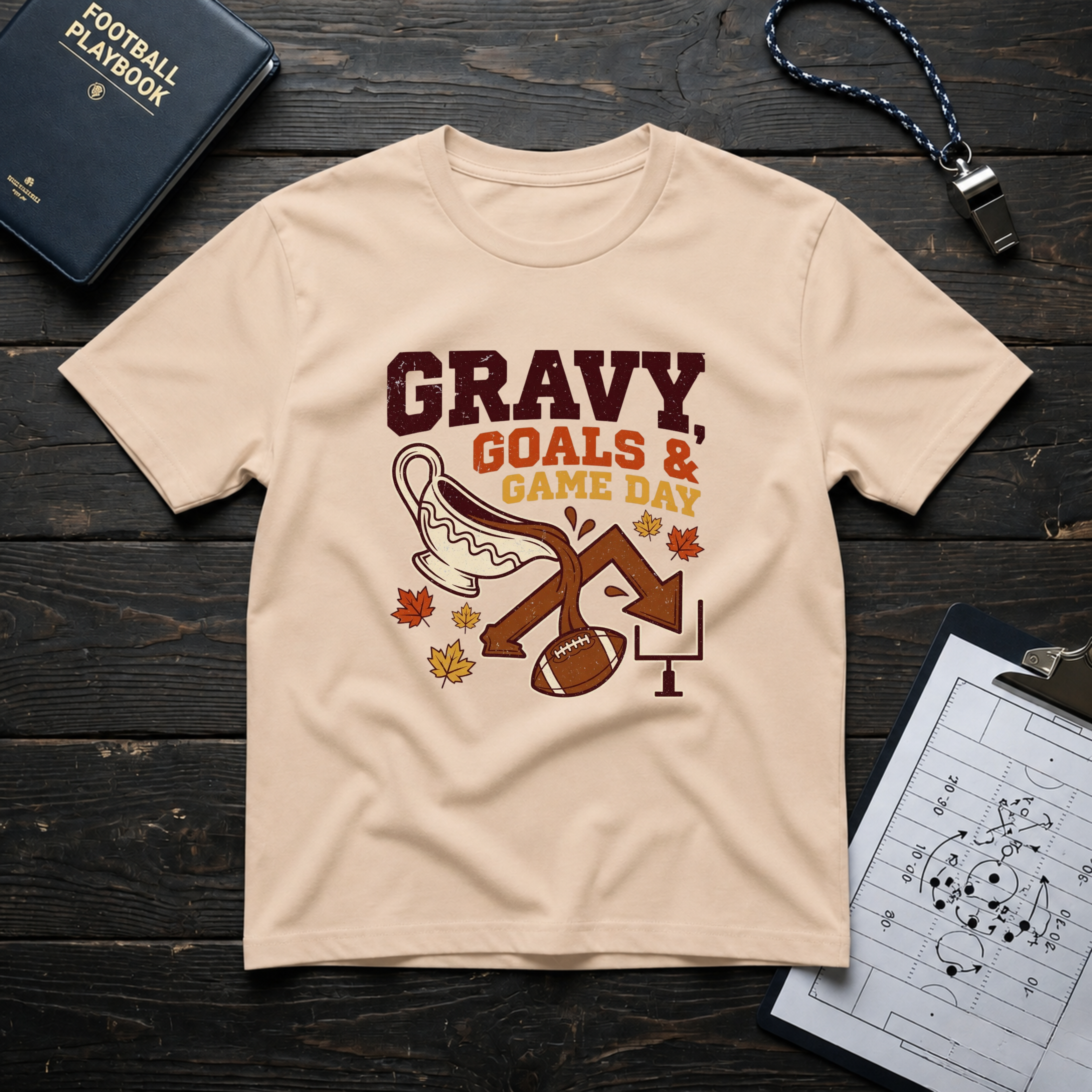Gravy, Goals & Game Day T-Shirt