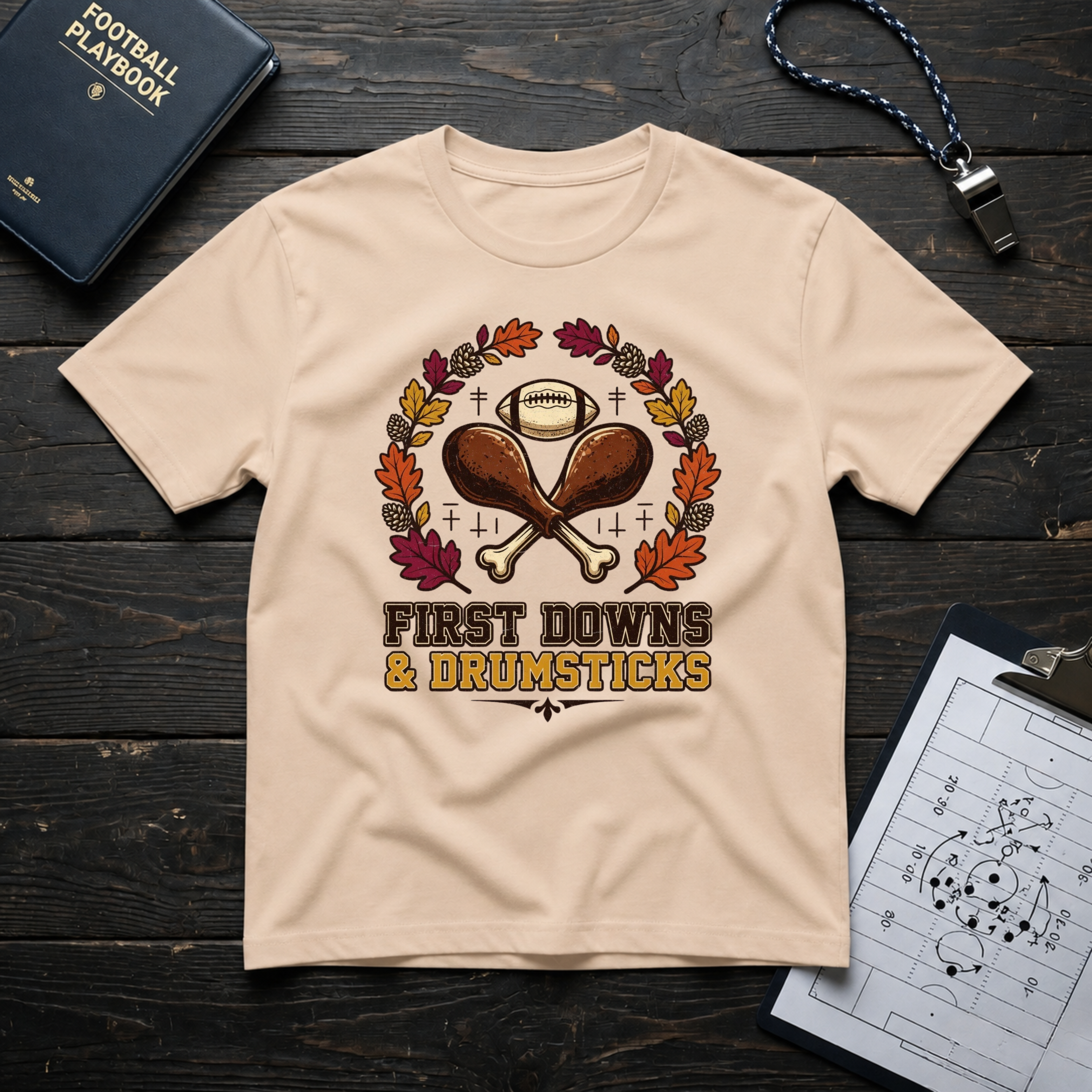 First Downs & Drumsticks T-Shirt
