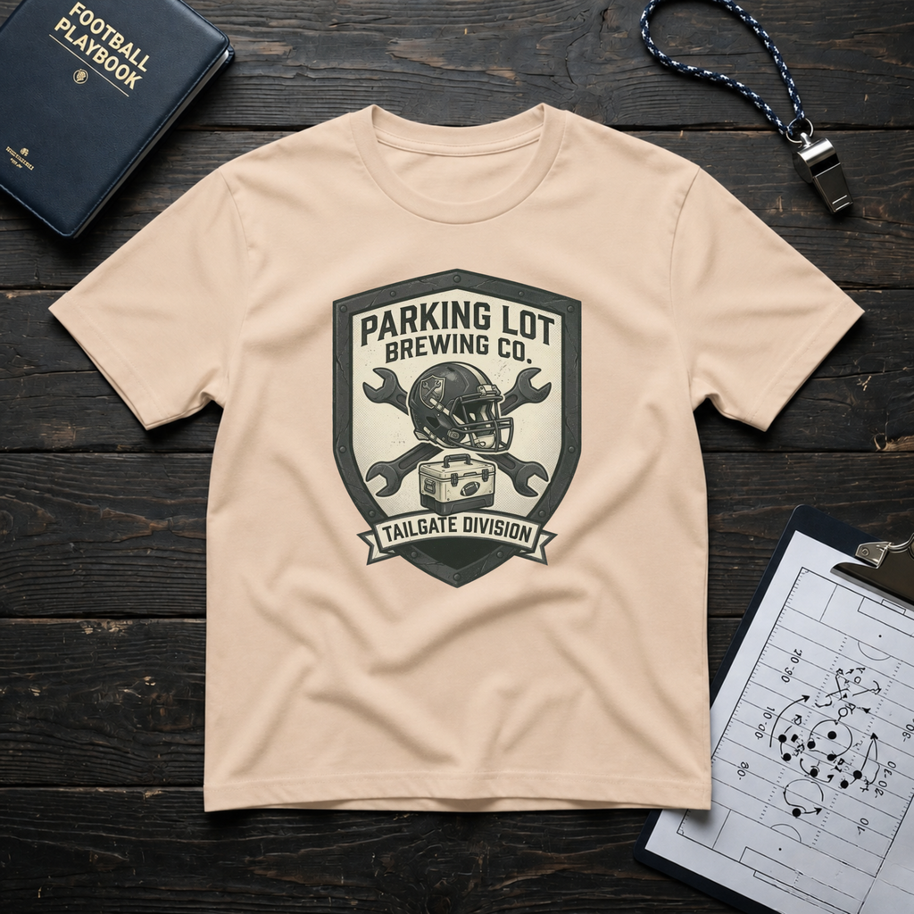 Parking Lot Brewing Co. (Tailgate Division) T-Shirt