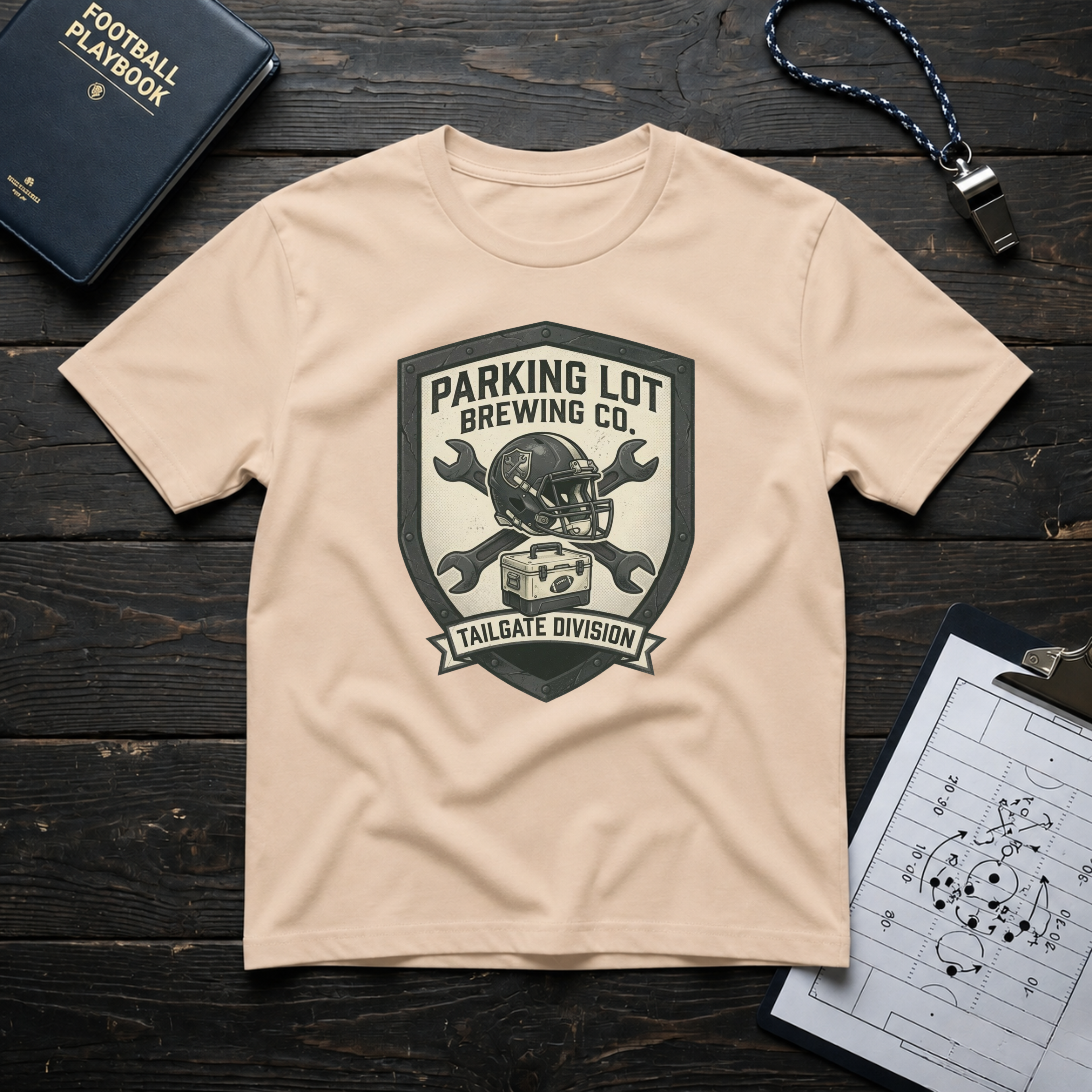 Parking Lot Brewing Co. (Tailgate Division) T-Shirt