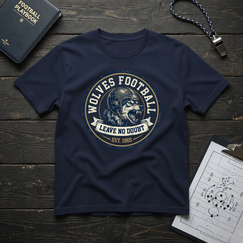 Wolves Football – Leave No Doubt T-Shirt