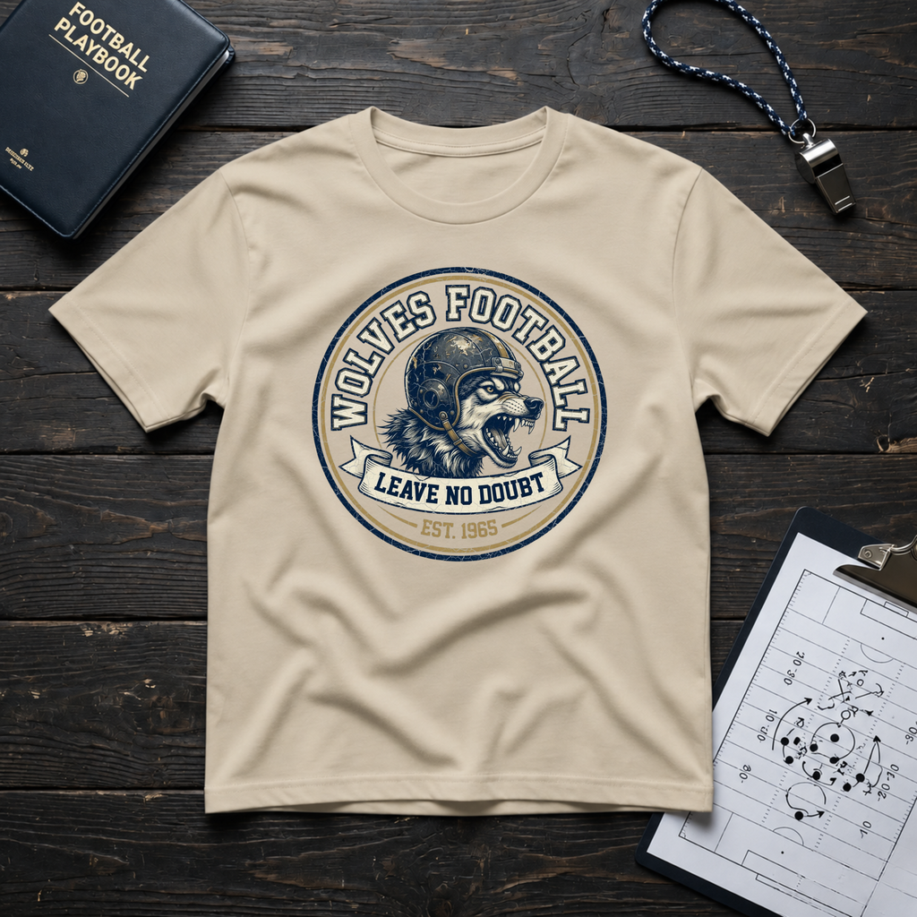 Wolves Football – Leave No Doubt T-Shirt