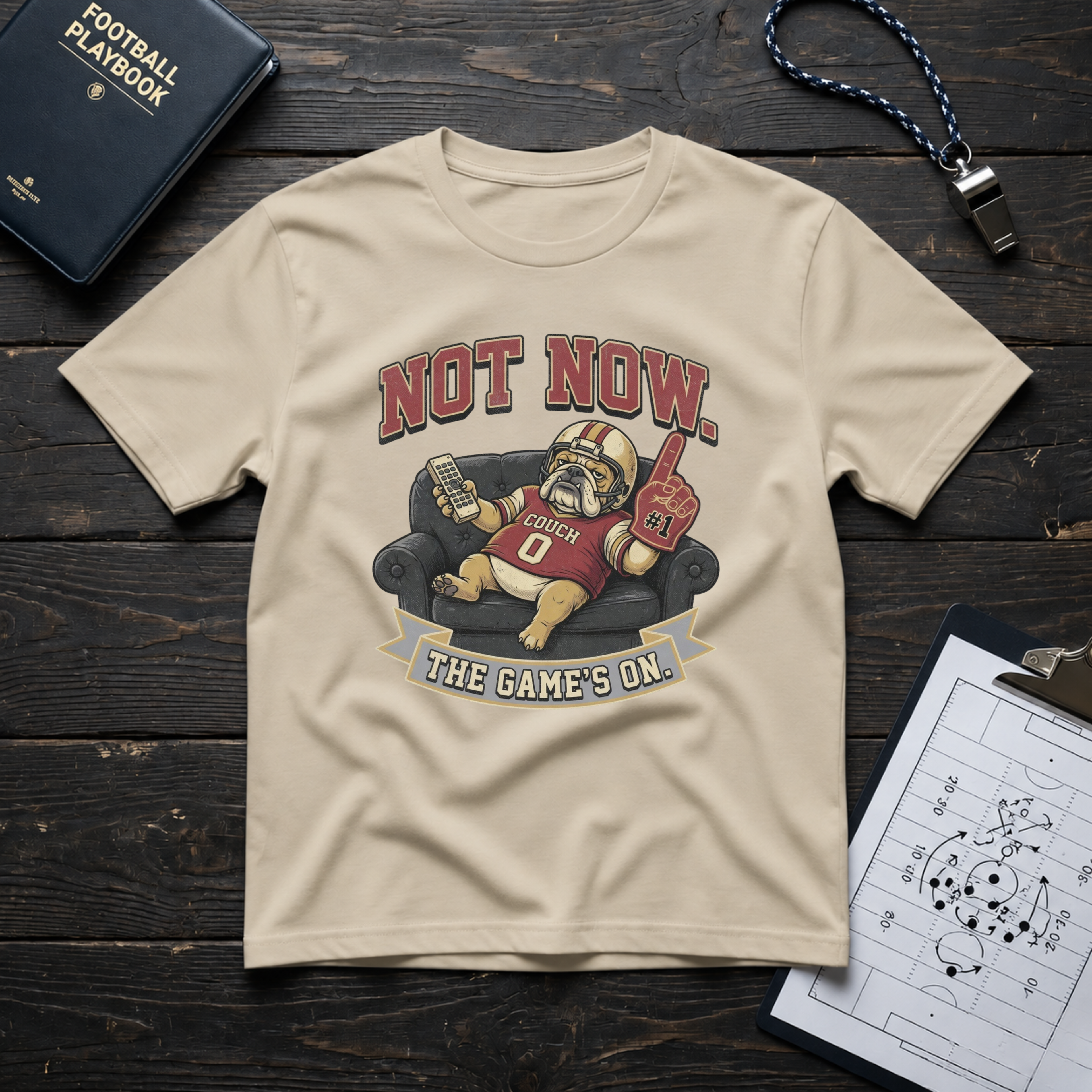 Not Now. The Game's On. T-Shirt