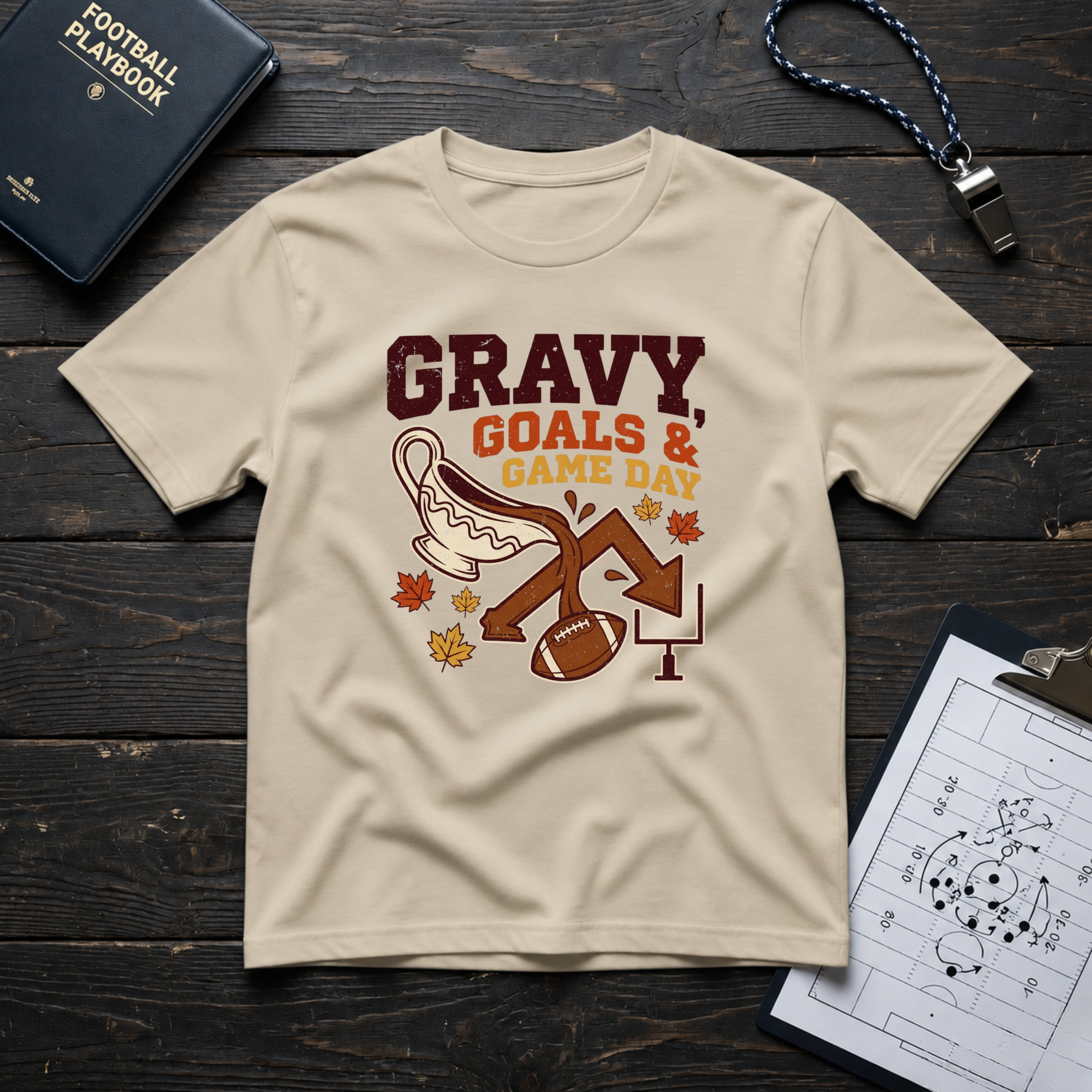 Gravy, Goals & Game Day T-Shirt