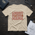 Loudest Football Mama T-Shirt