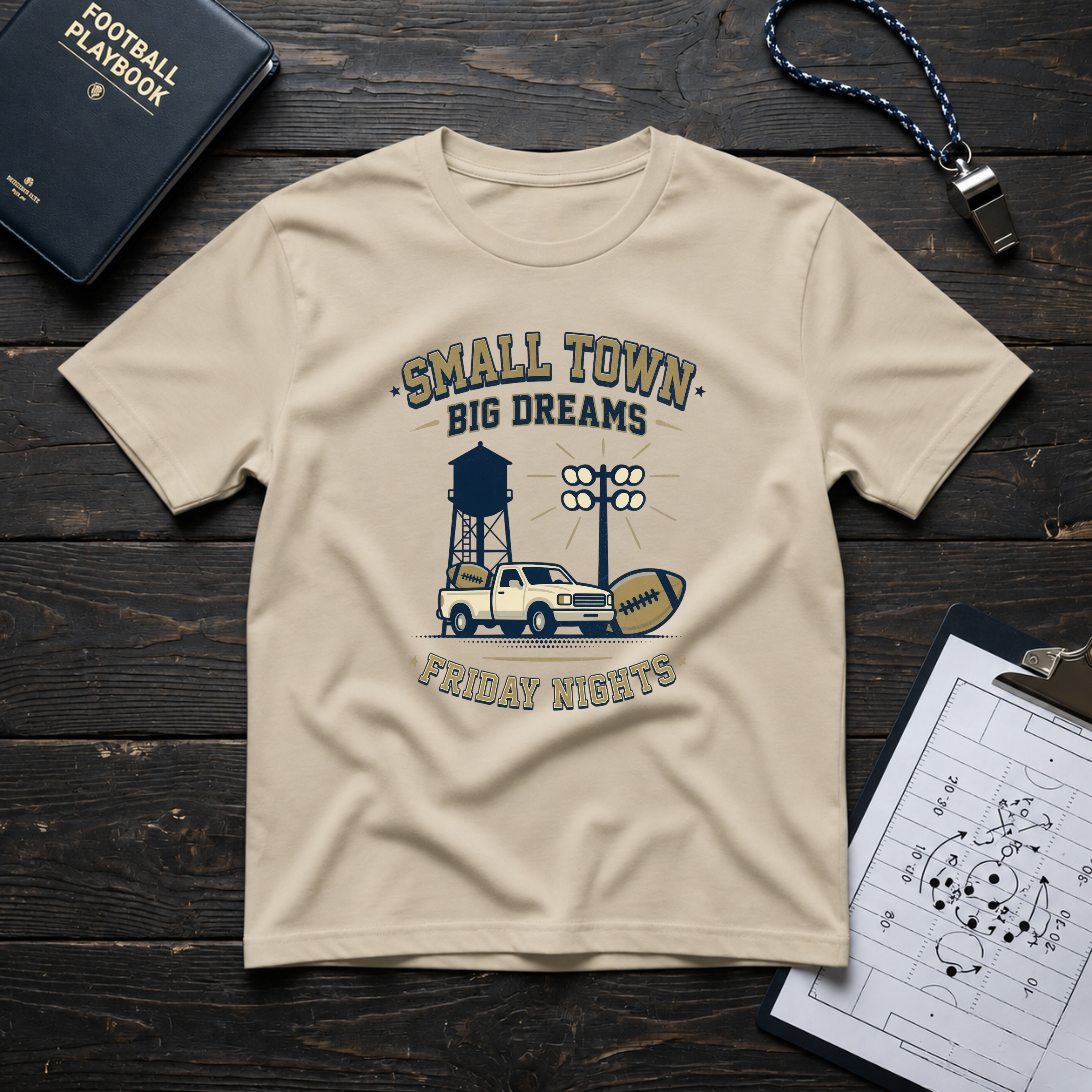 Small Town Big Dreams Friday Nights T-Shirt