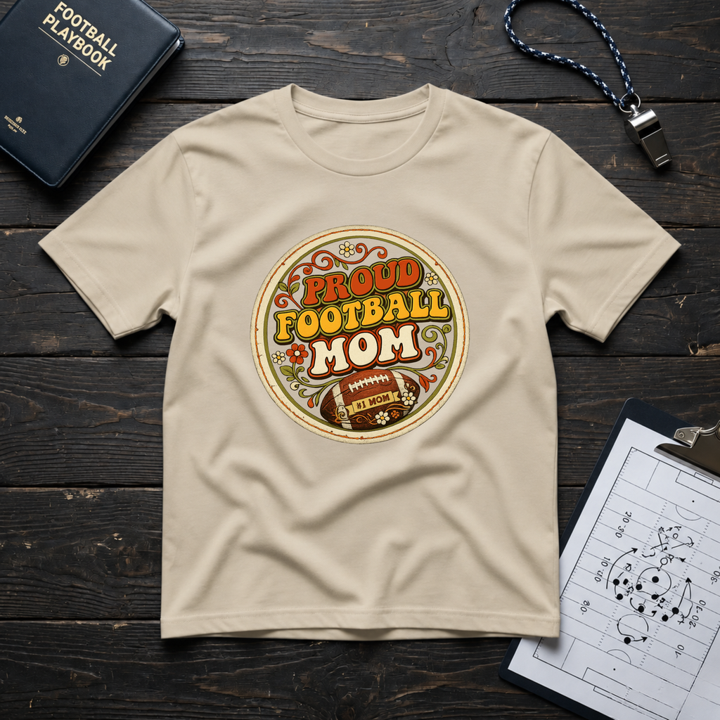 Proud Football Mom T-Shirt