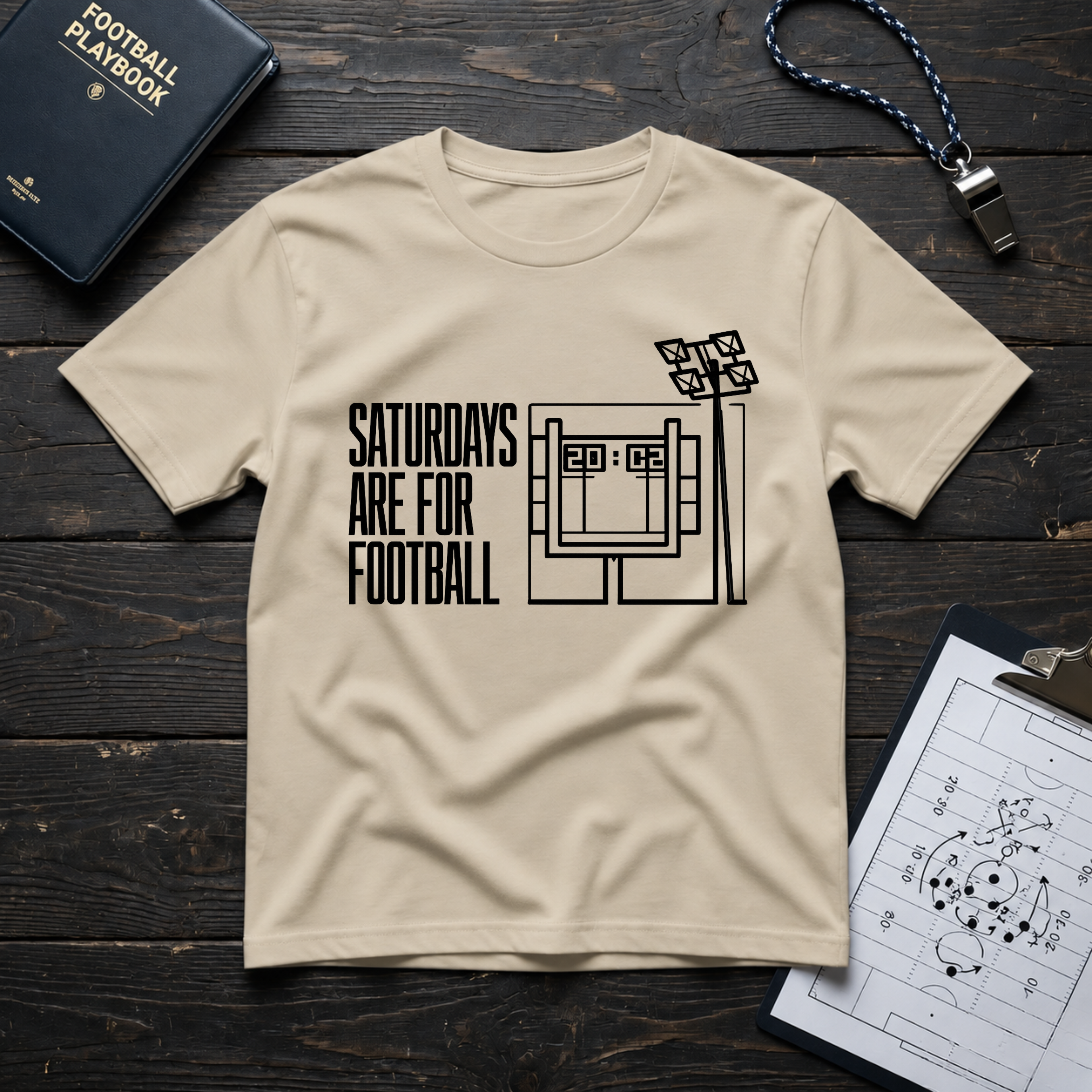 Saturdays Are For Football (Scoreboard) T-Shirt