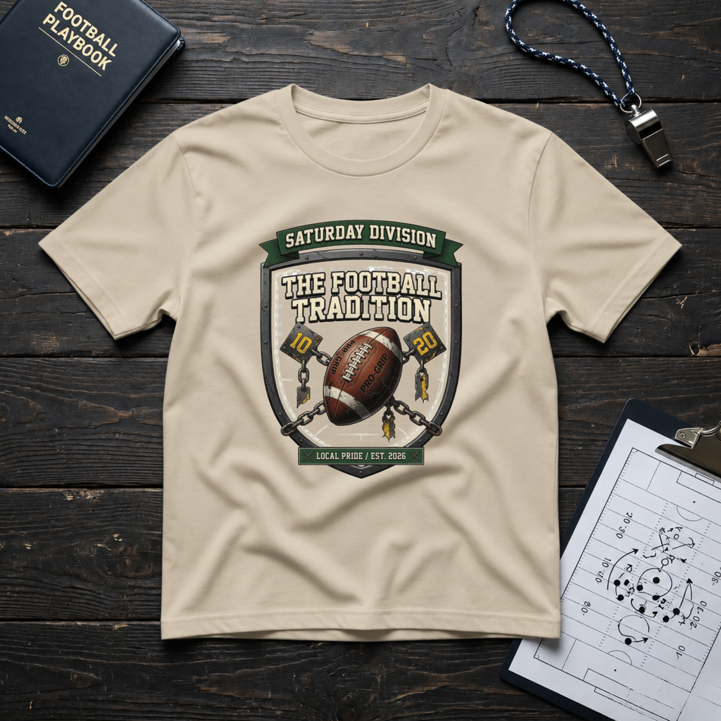 Saturday Division (Football Tradition Shield) T-Shirt