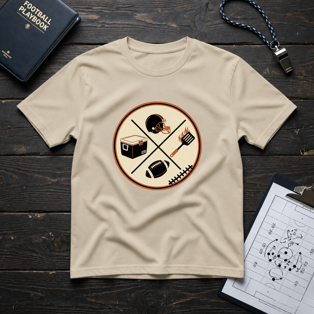 Football Tailgate Logo T-Shirt