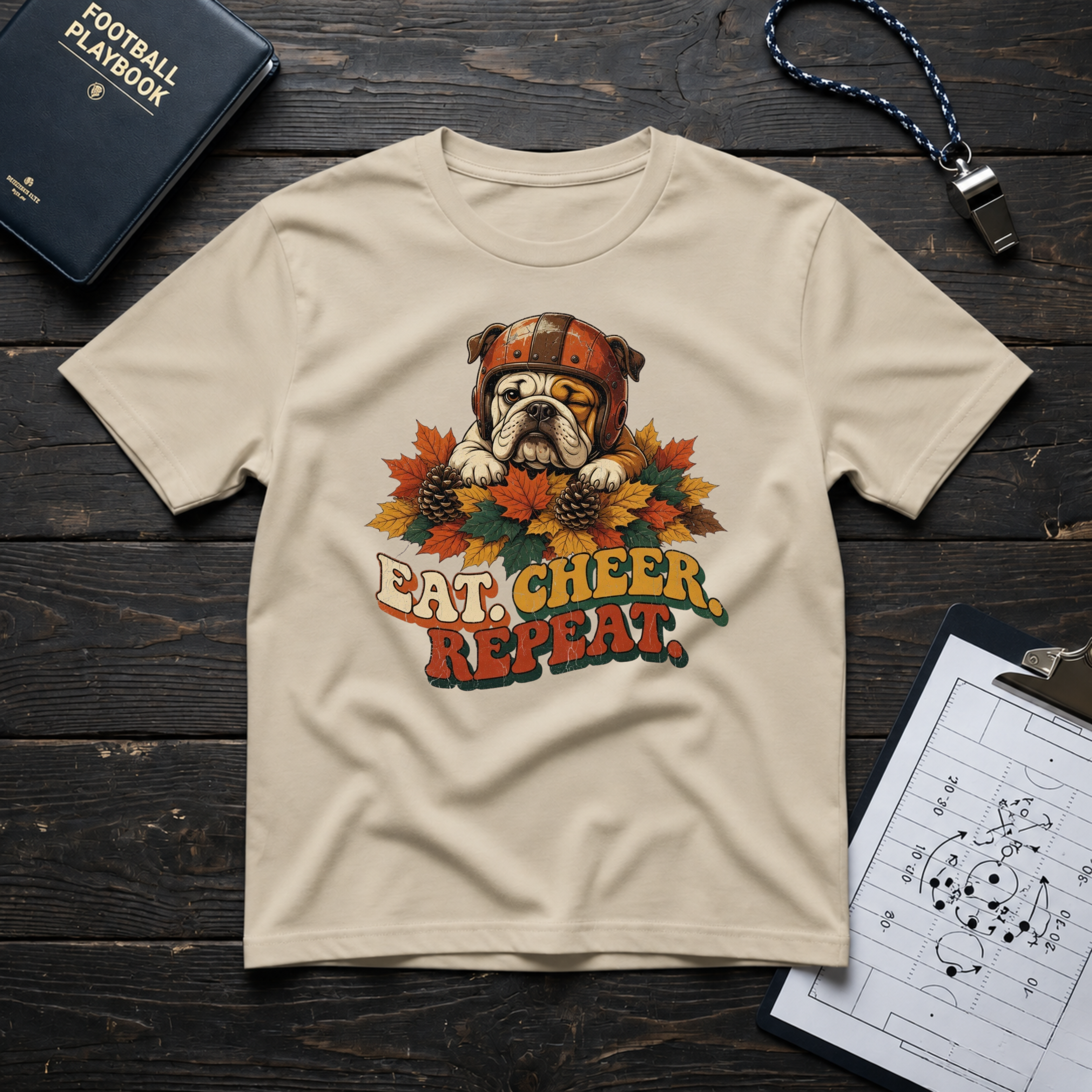 Eat. Cheer. Repeat. T-Shirt