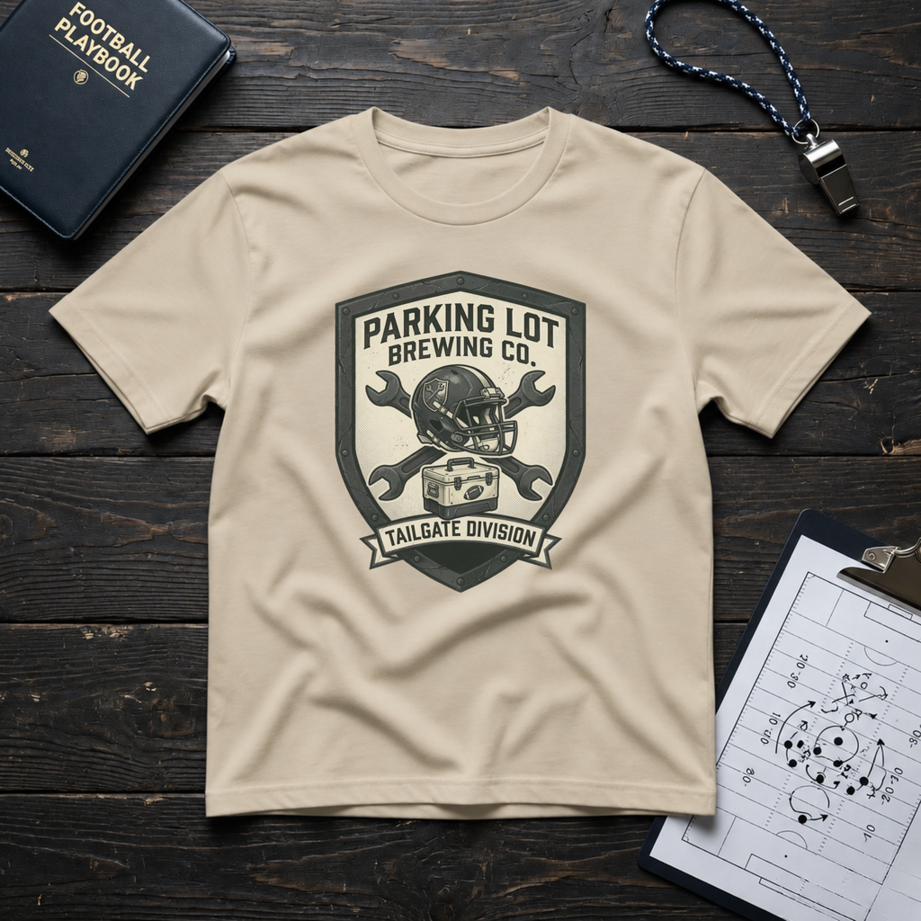 Parking Lot Brewing Co. (Tailgate Division) T-Shirt