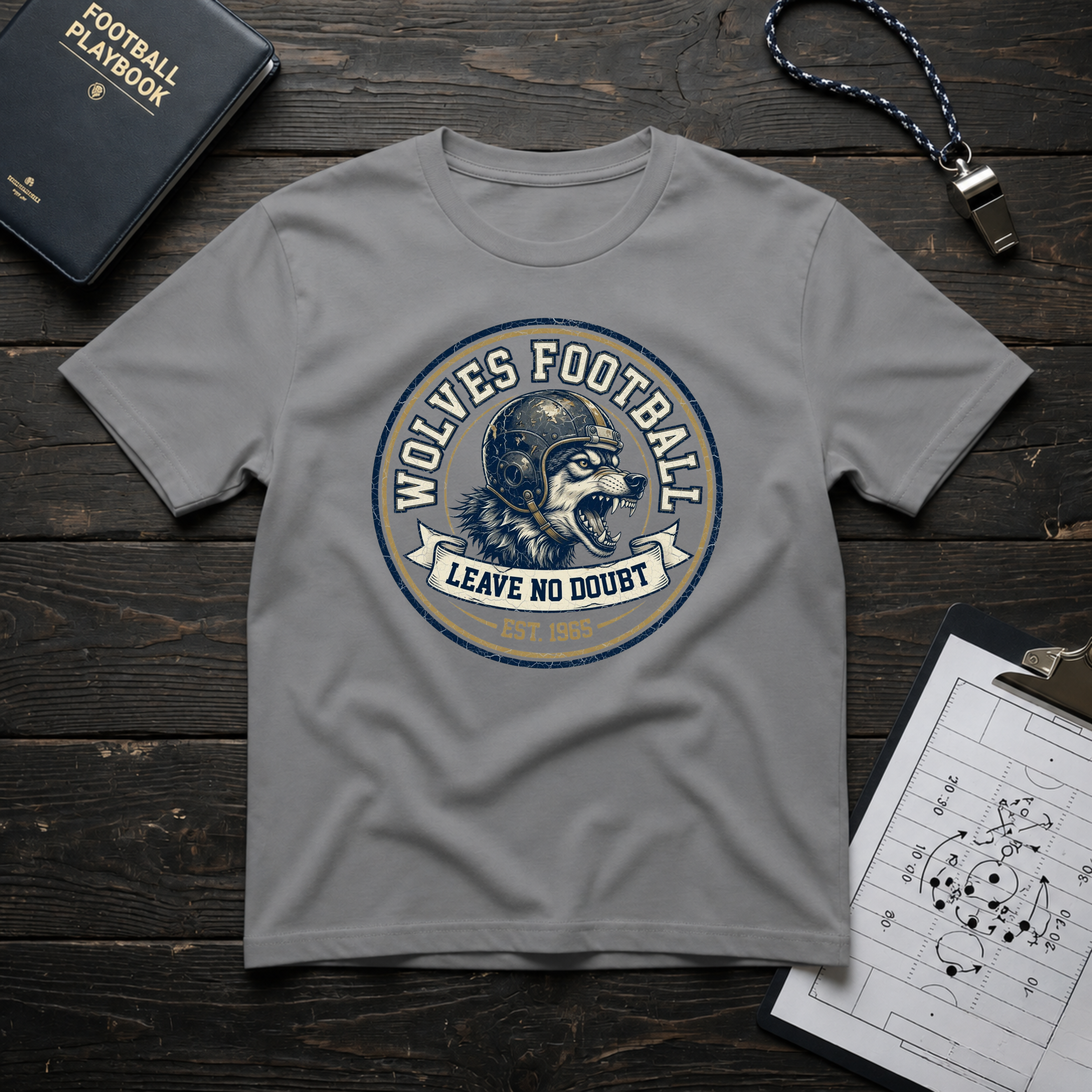 Wolves Football – Leave No Doubt T-Shirt