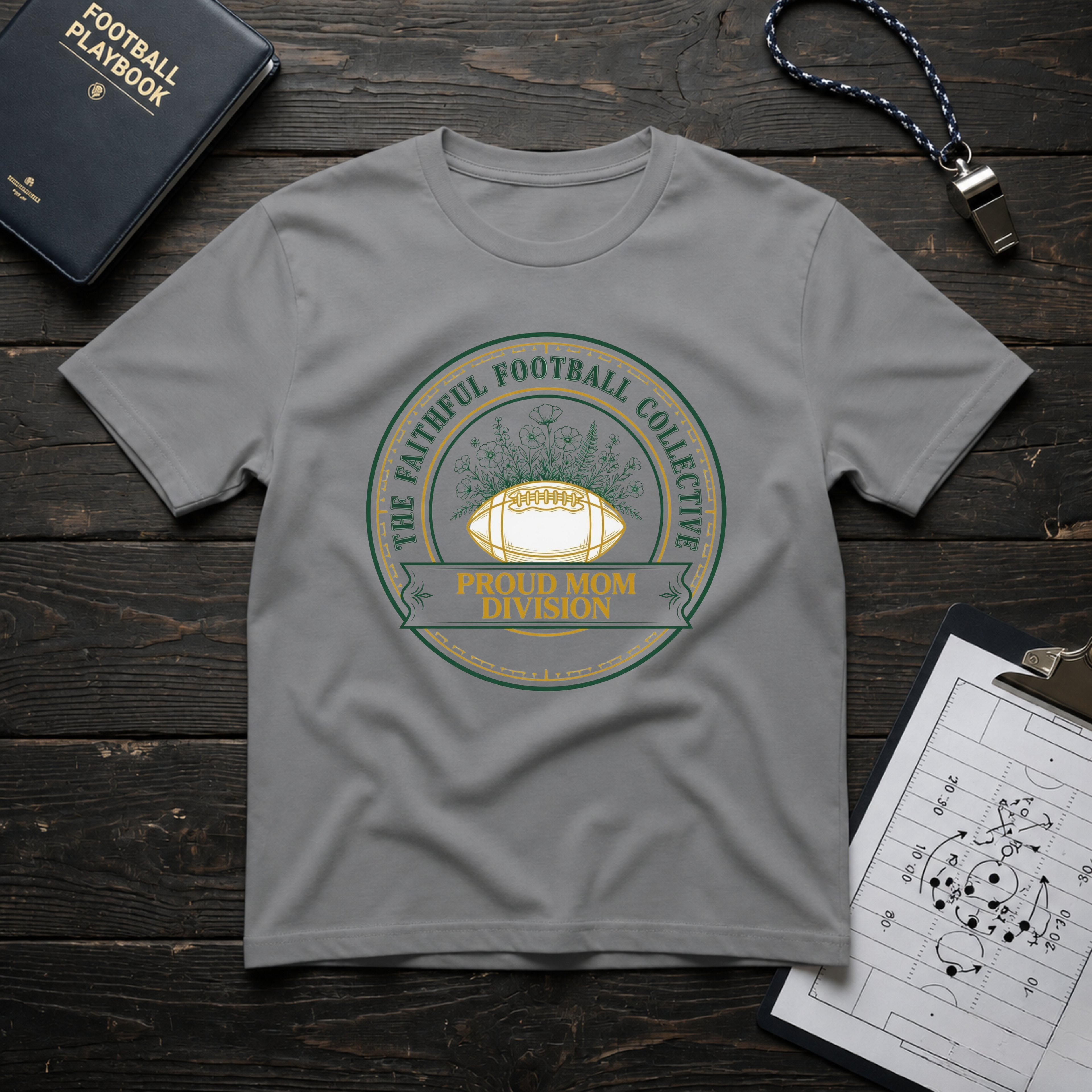 Football Collective Proud Mom T-Shirt