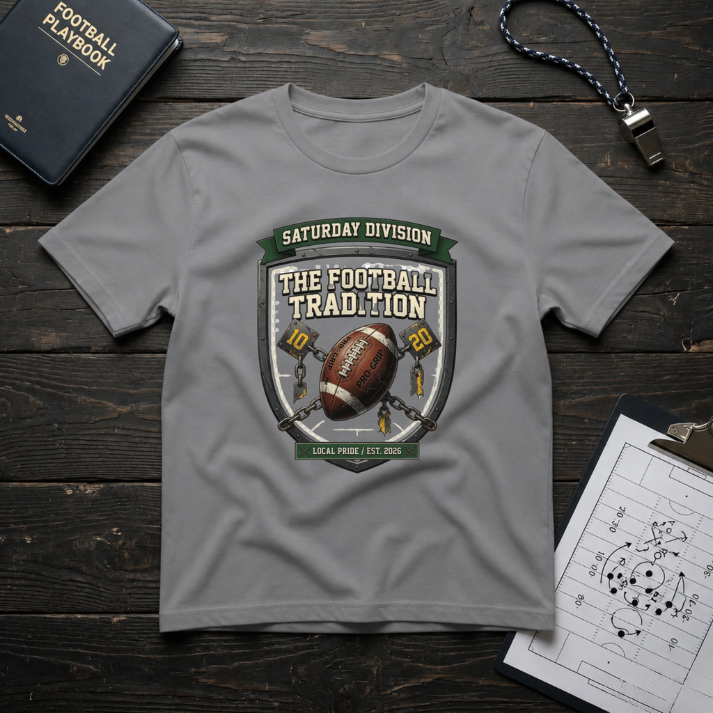 Saturday Division (Football Tradition Shield) T-Shirt