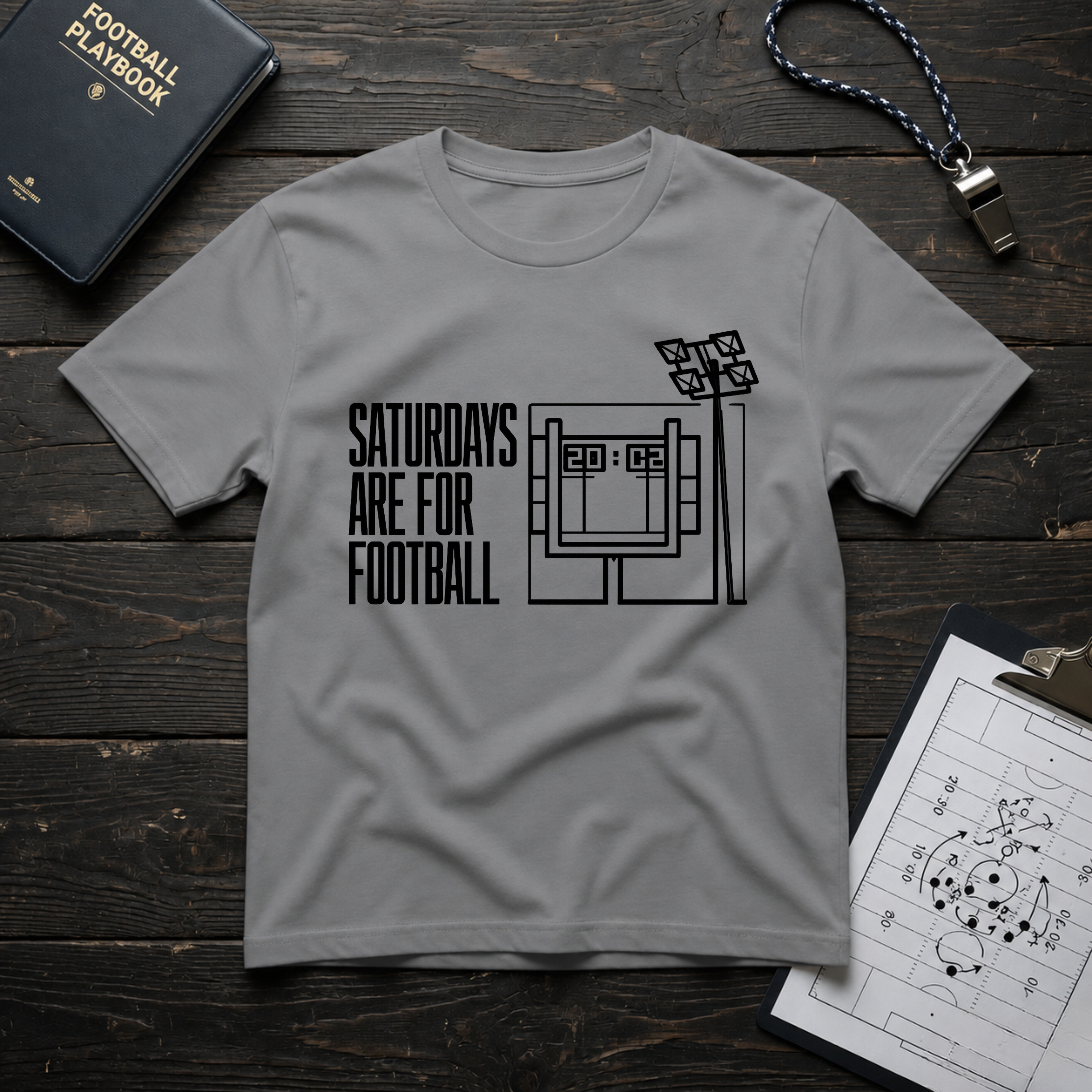 Saturdays Are For Football (Scoreboard) T-Shirt