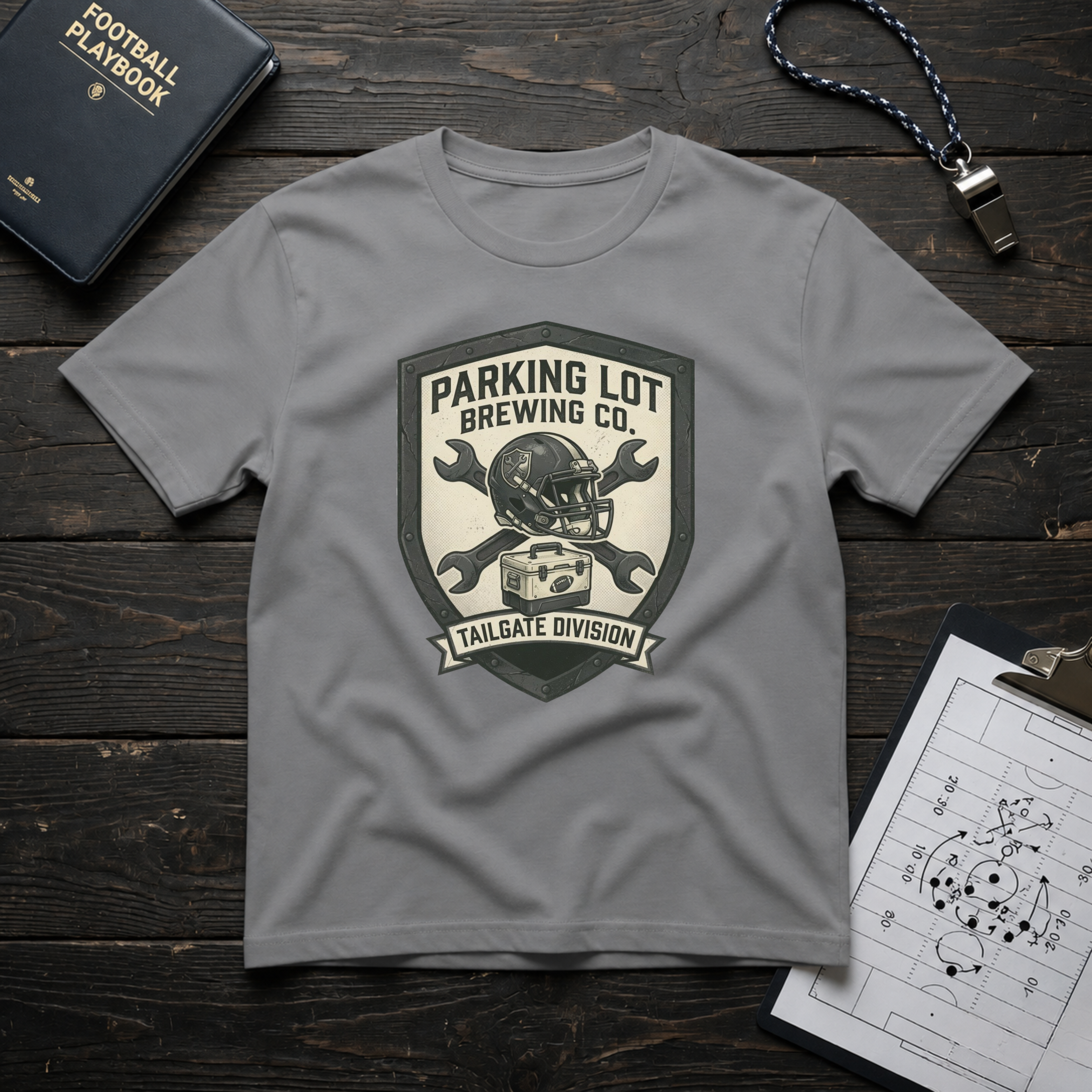 Parking Lot Brewing Co. (Tailgate Division) T-Shirt