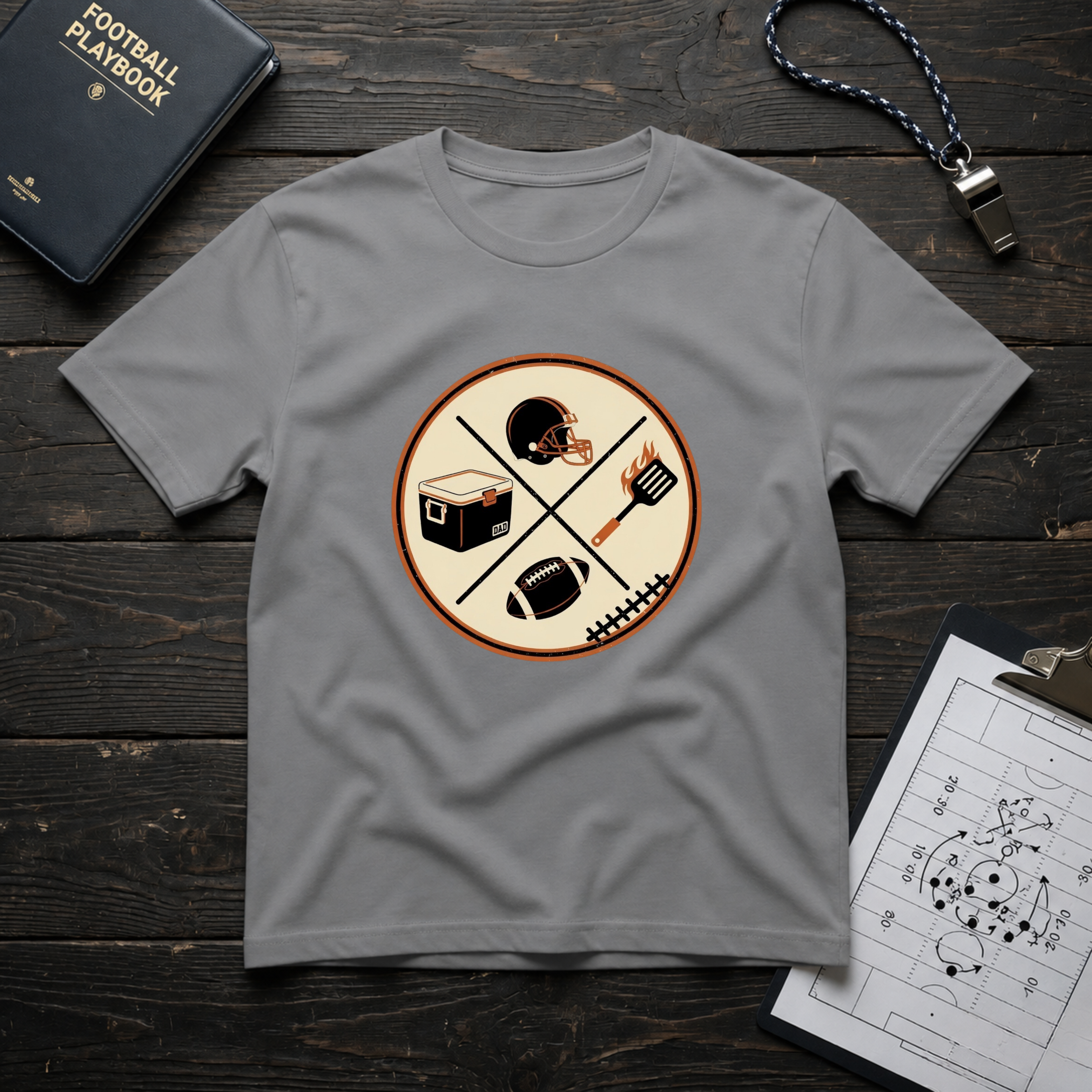 Football Tailgate Logo T-Shirt