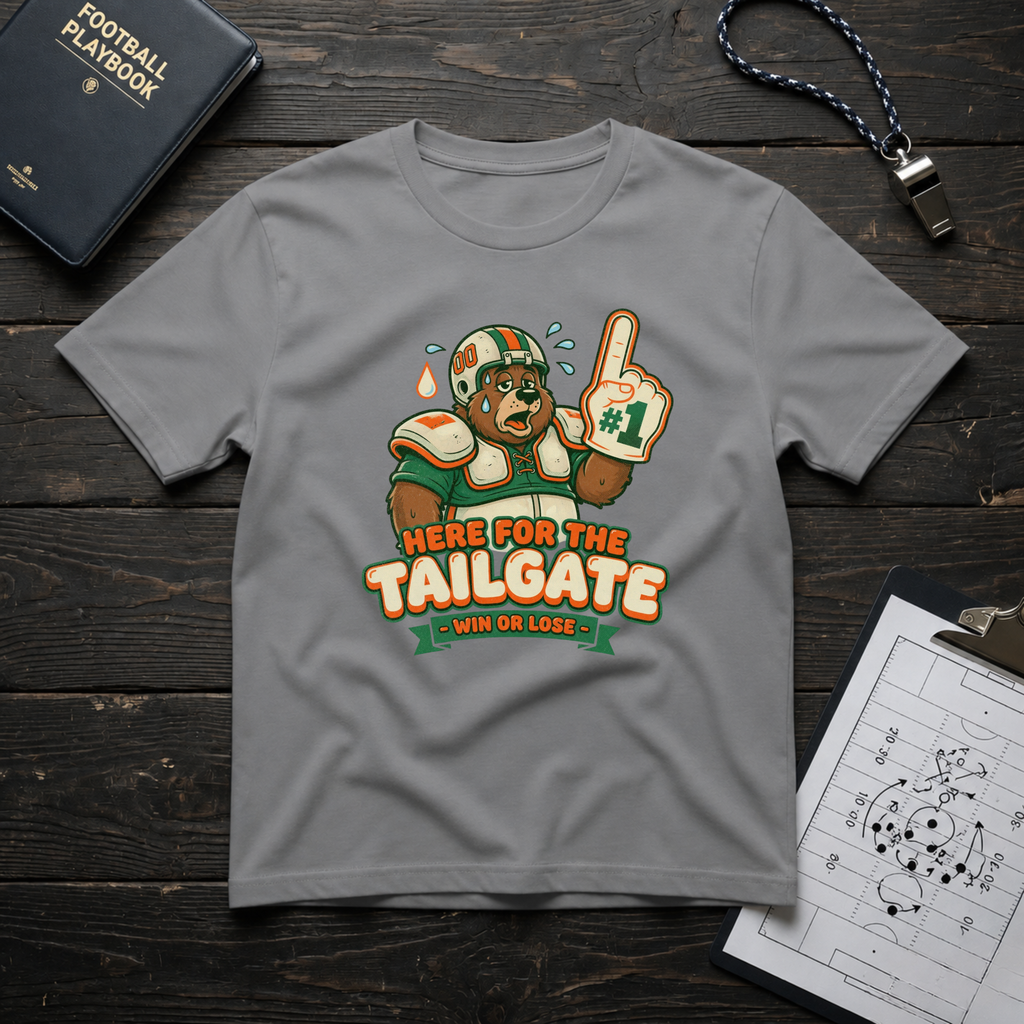 Here For The Tailgate T-Shirt