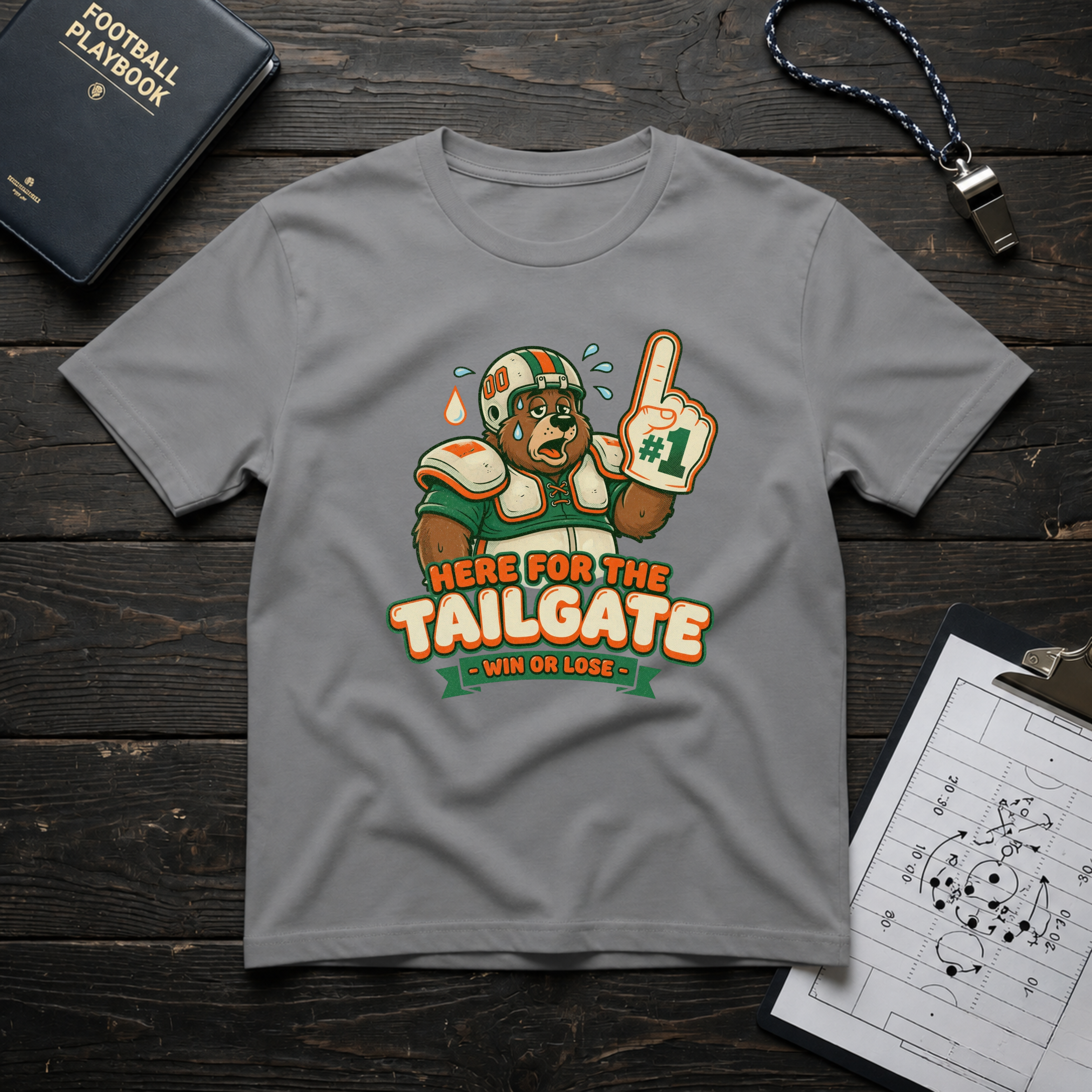 Here For The Tailgate T-Shirt