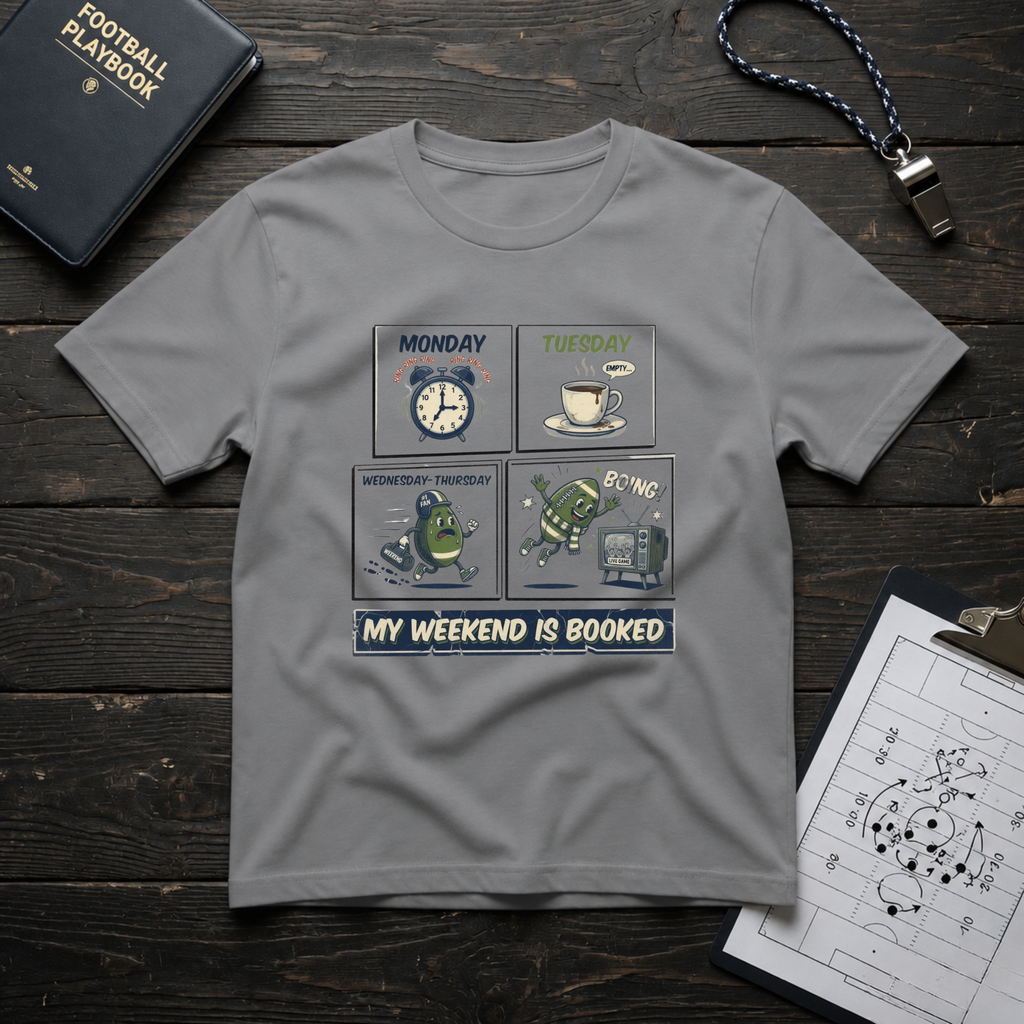 My Weekend Is Booked (Comic) T-Shirt