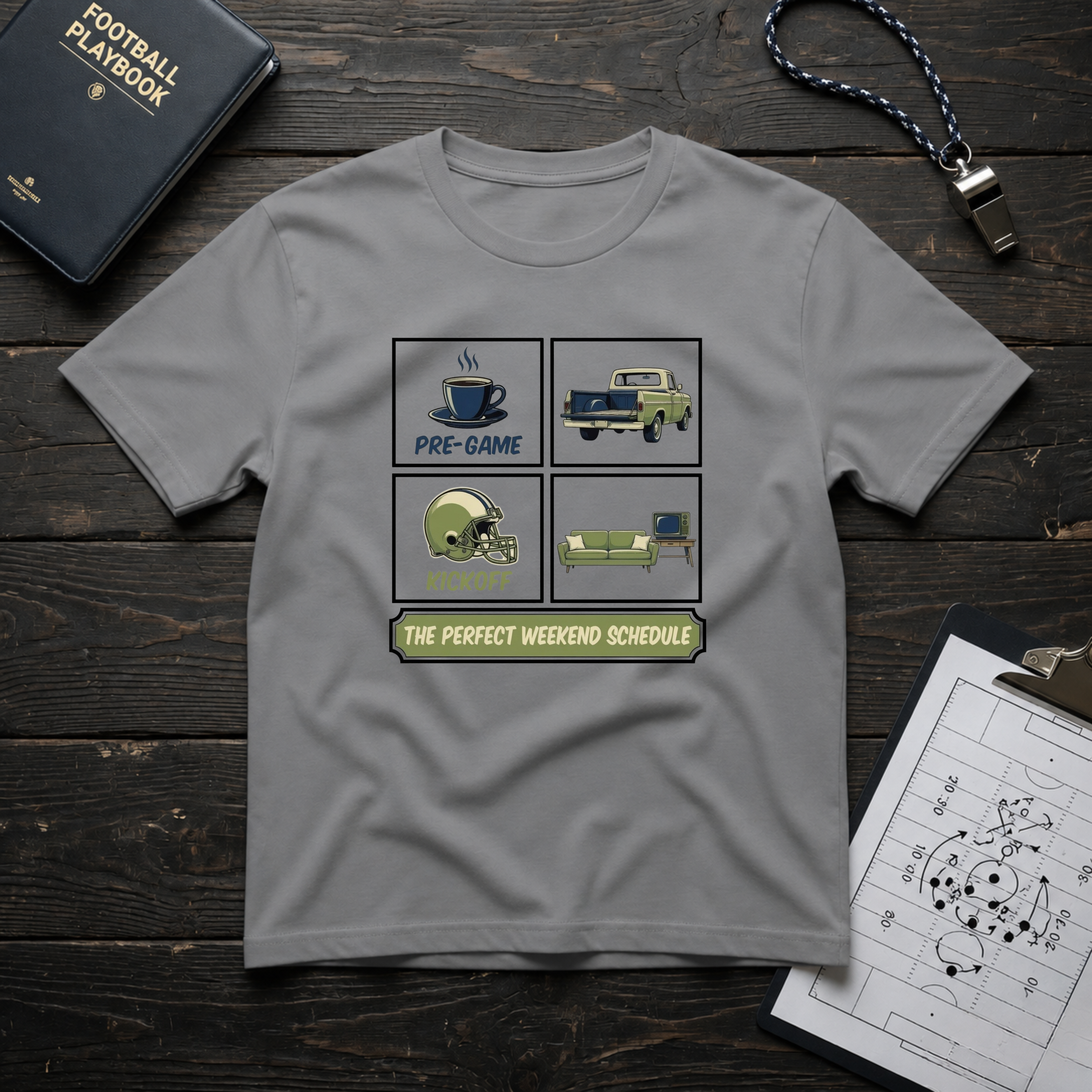 The Perfect Weekend Schedule T-Shirt