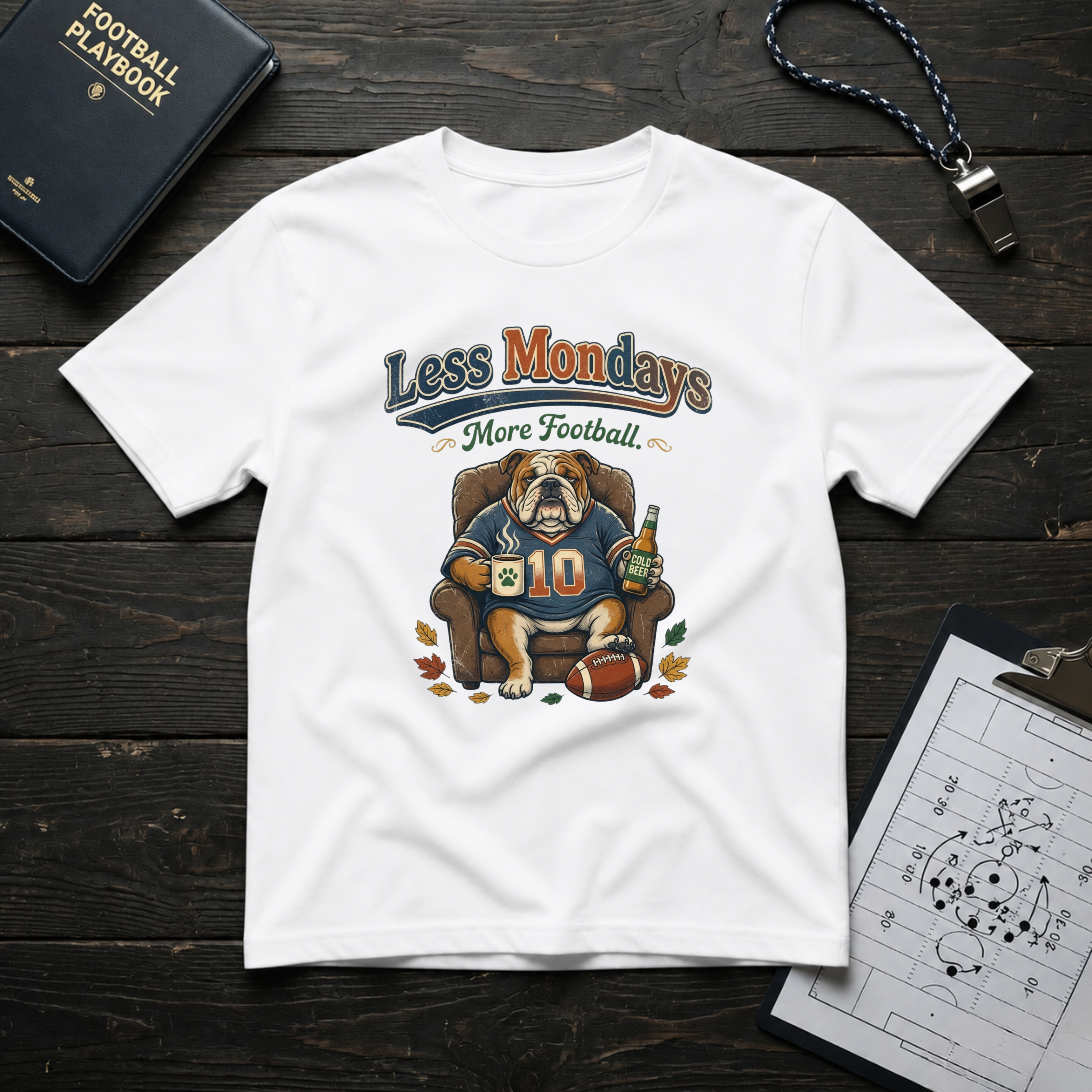 Less Mondays. More Football T-Shirt
