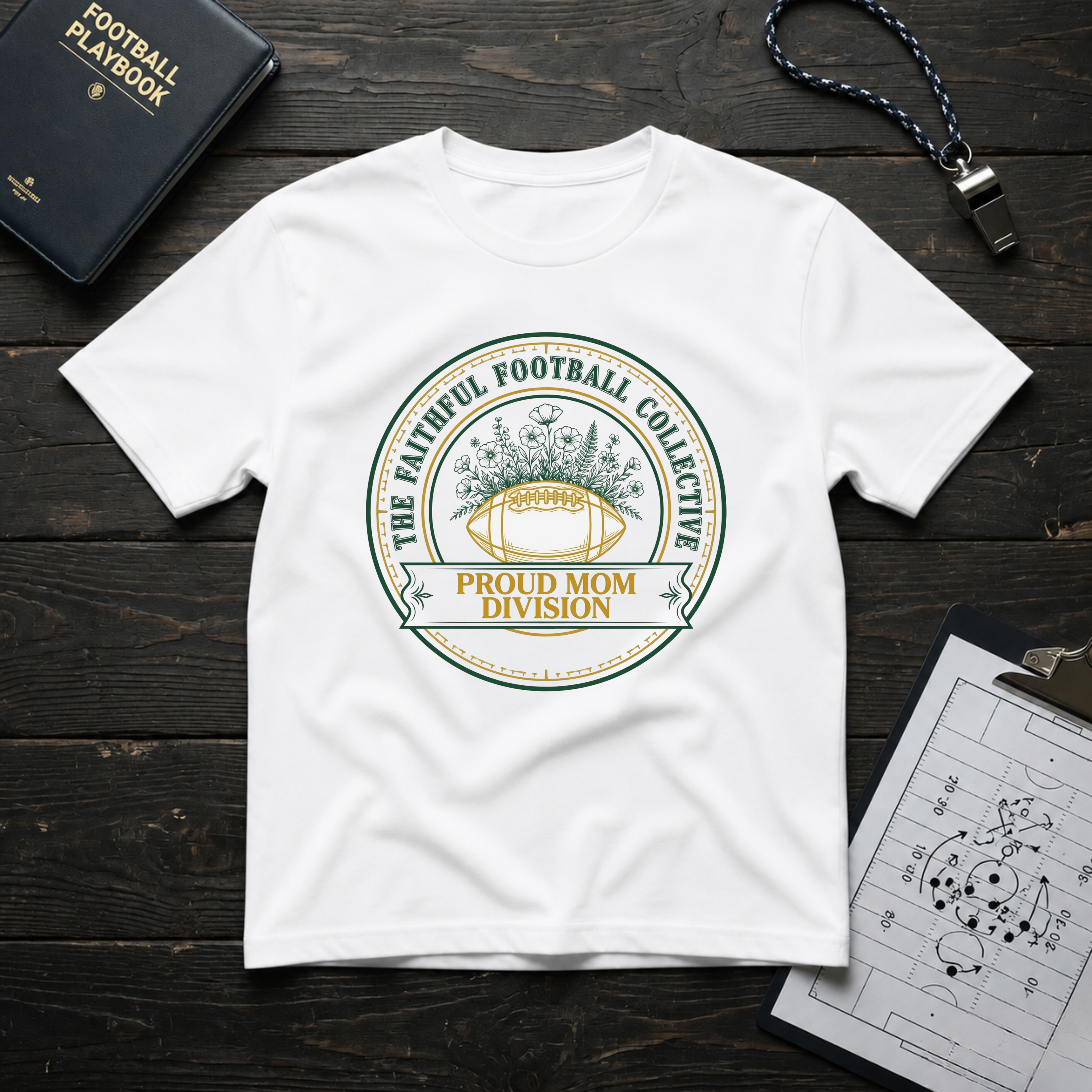Football Collective Proud Mom T-Shirt