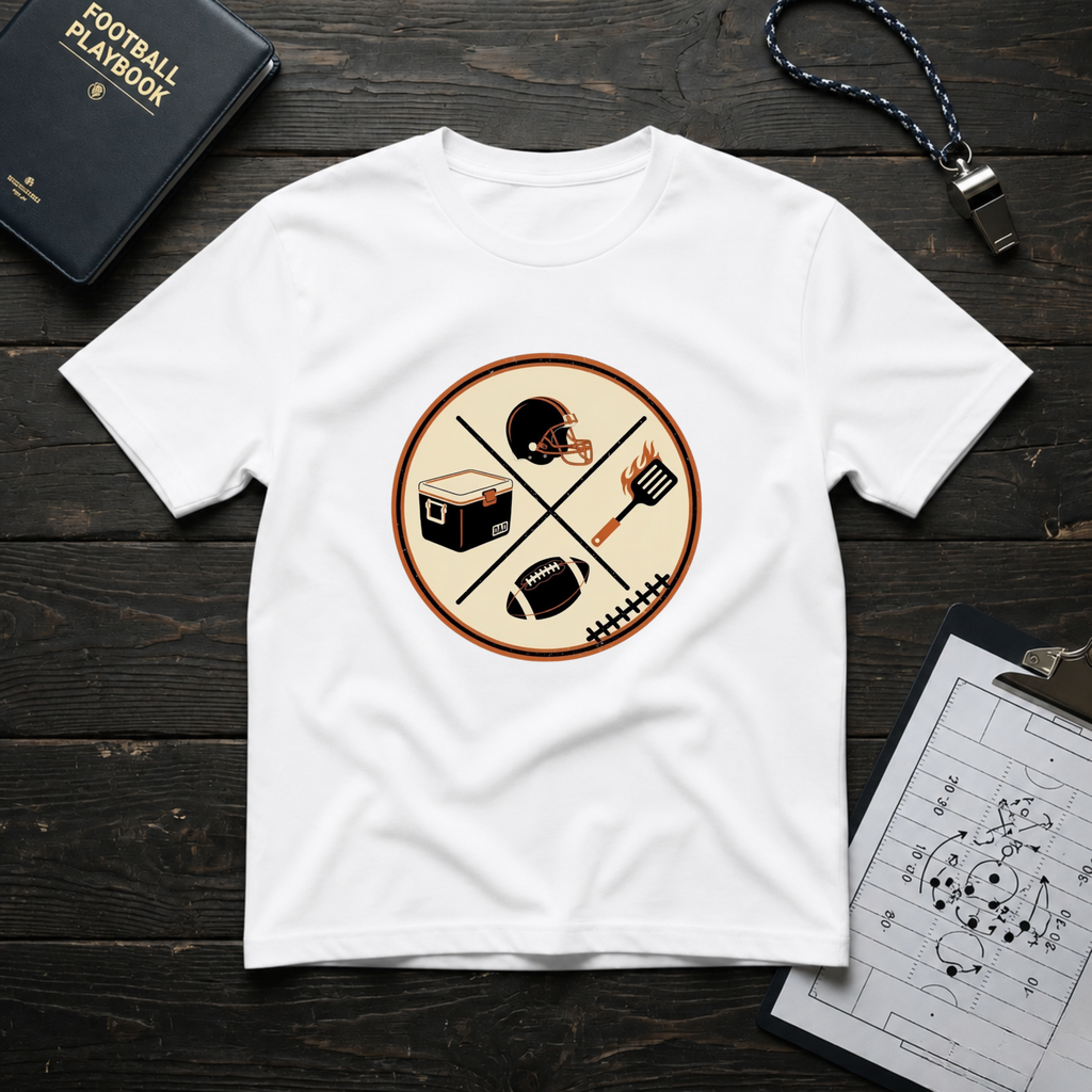 Football Tailgate Logo T-Shirt
