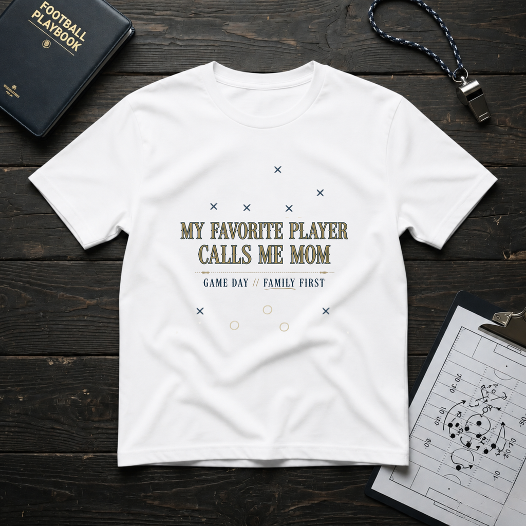 My Favorite Player Calls Me Mom T-Shirt