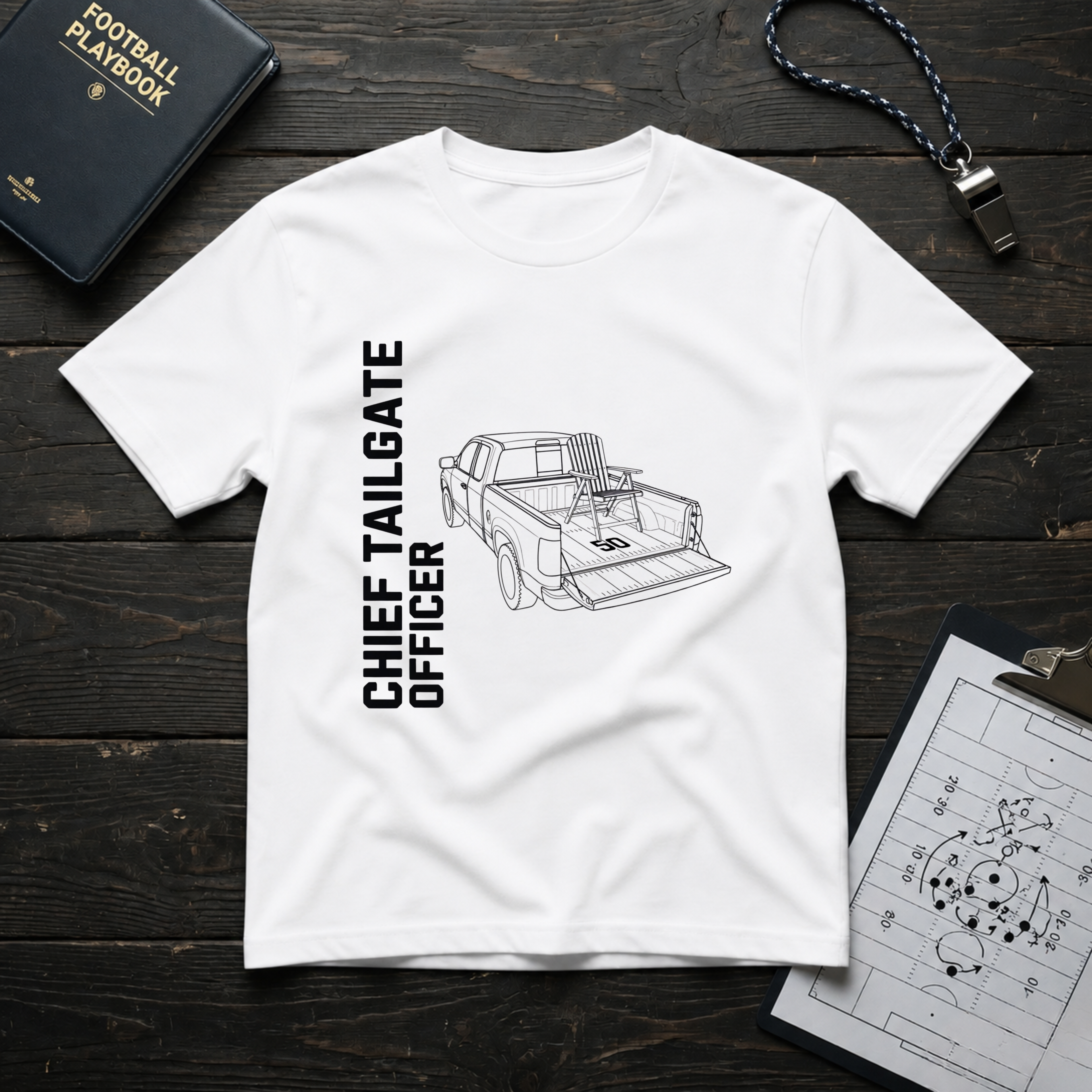 Chief Tailgate Officer T-Shirt