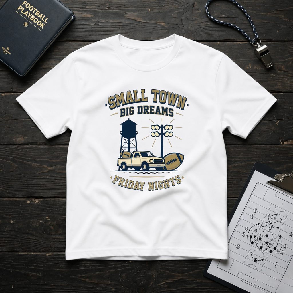 Small Town Big Dreams Friday Nights T-Shirt
