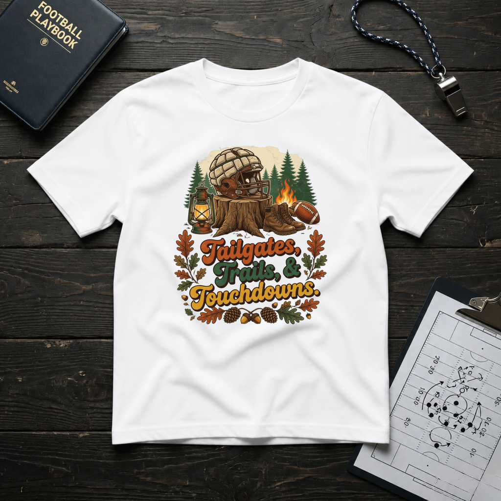 Tailgates, Trails & Touchdowns T-Shirt