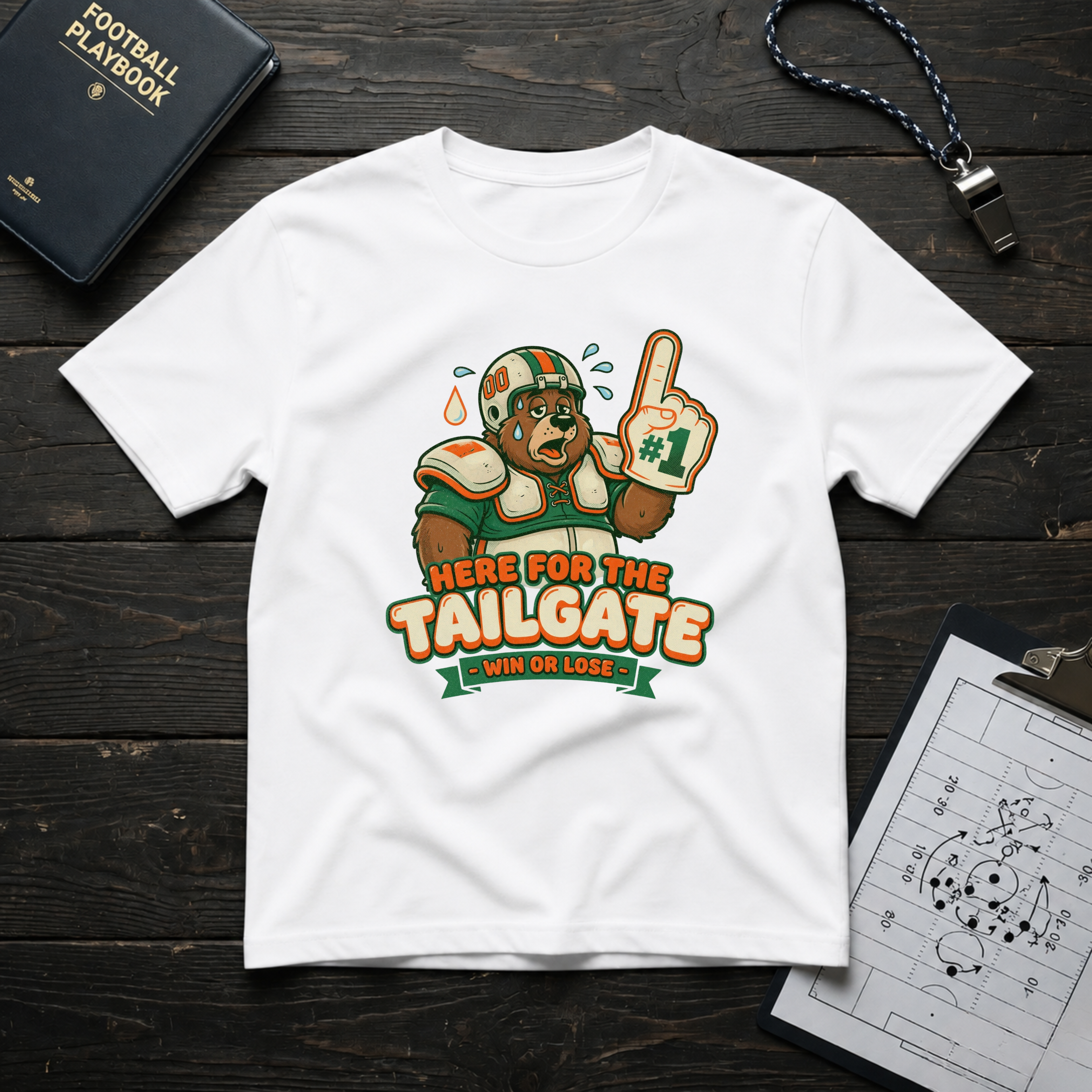 Here For The Tailgate T-Shirt