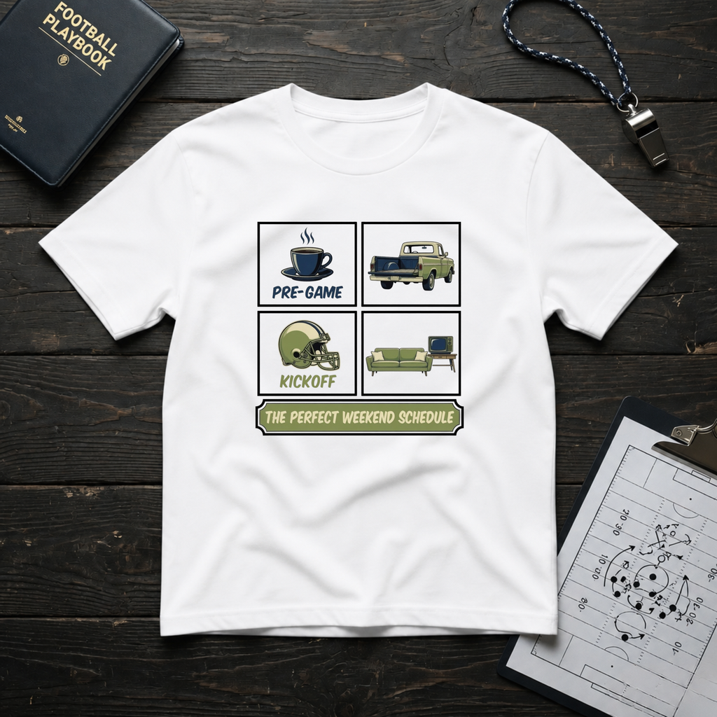 The Perfect Weekend Schedule T-Shirt