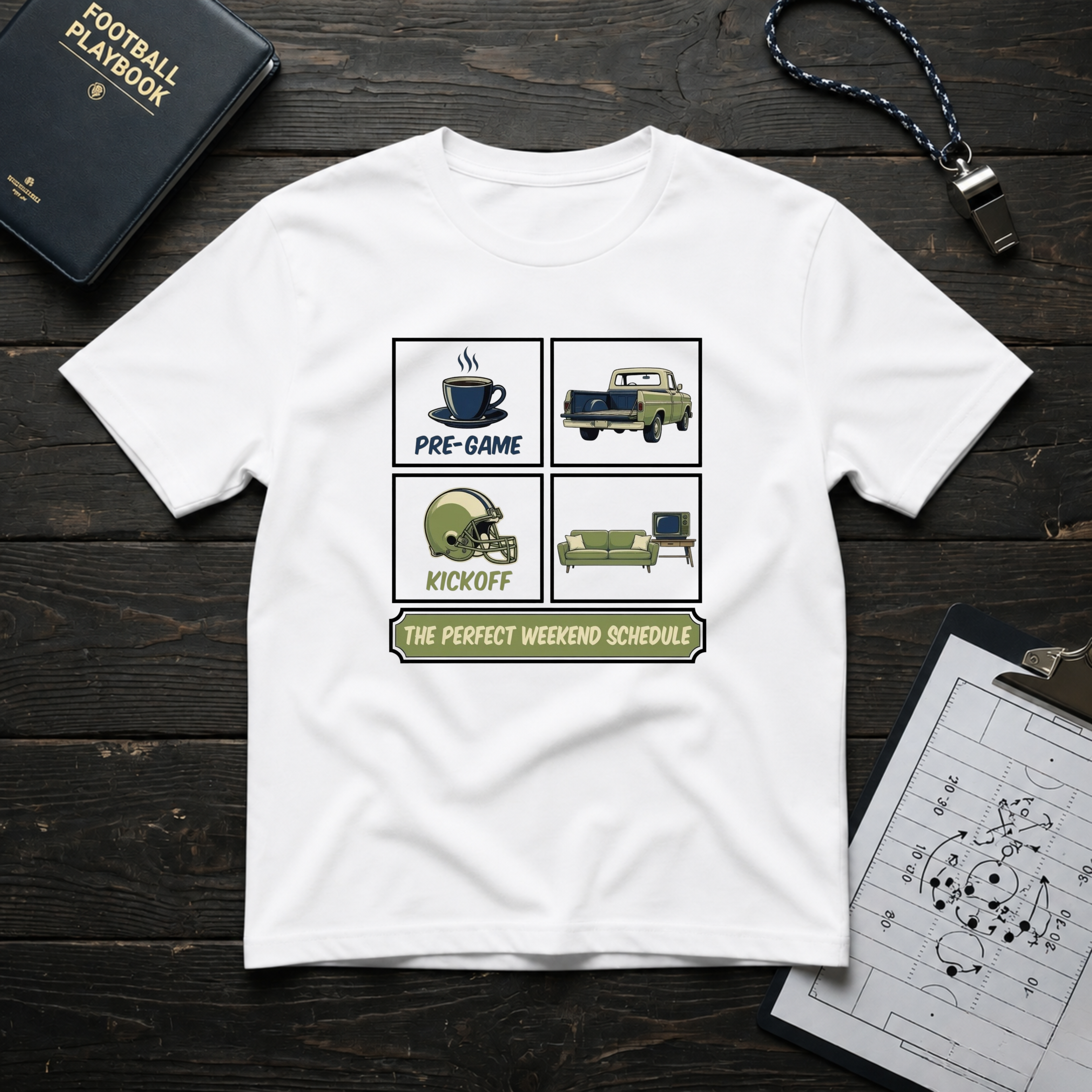 The Perfect Weekend Schedule T-Shirt
